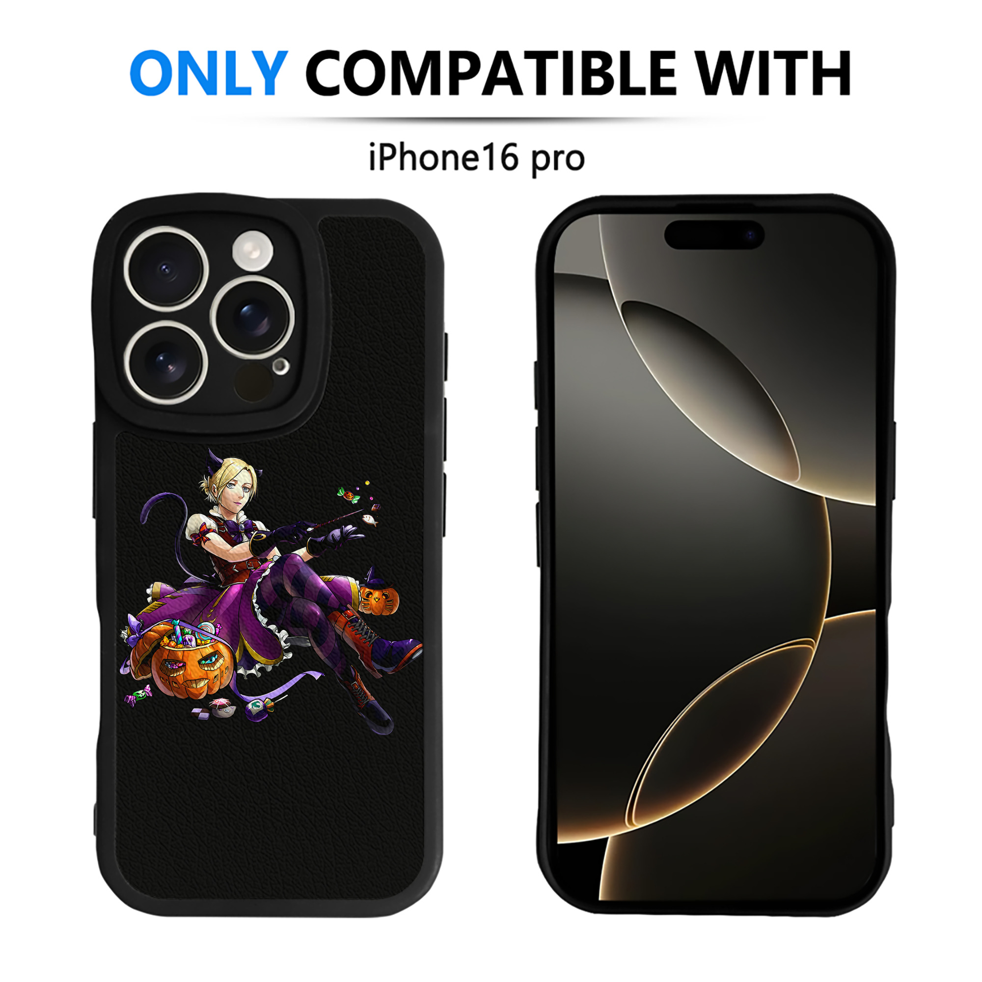 （画像用） 進撃の巨人 アニ・レオンハート Attack on Titan Annie Leonhart 【iPhone 16シリーズ対応】シリコンスマホケース（レザー調） 材質：シリコン